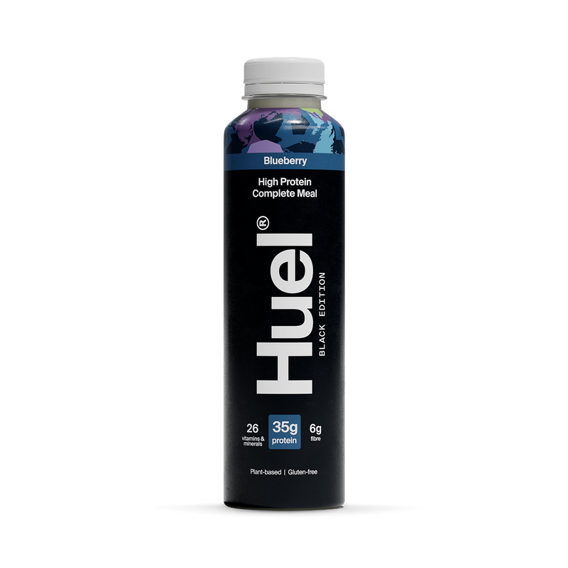 Huel Black Edition Blueberry nutritionally complete meal 500ml (British brand)