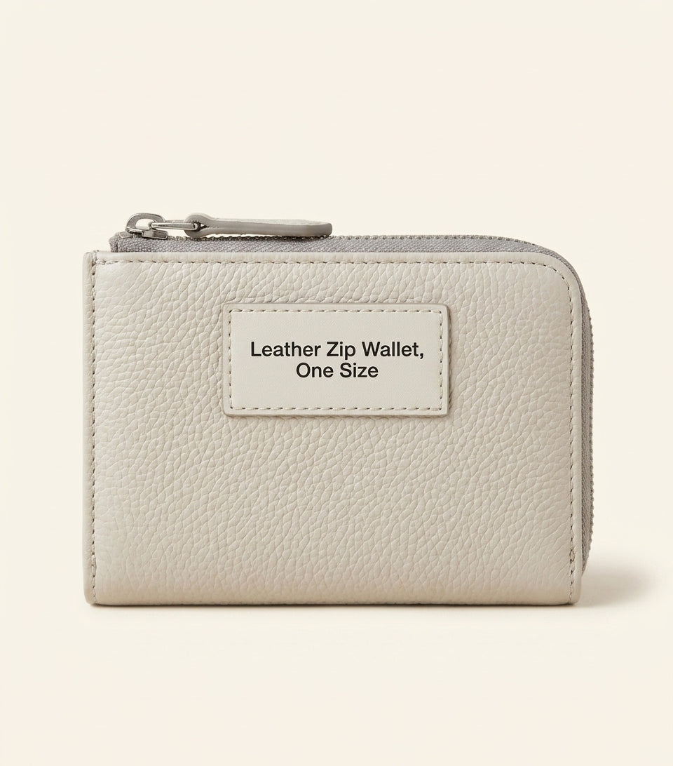 Burberry Bloomsbury leather zip wallet with gold Knight stamp (British brand)