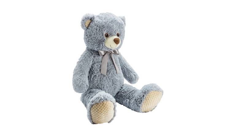 100cm Bear Soft Toy - Grey