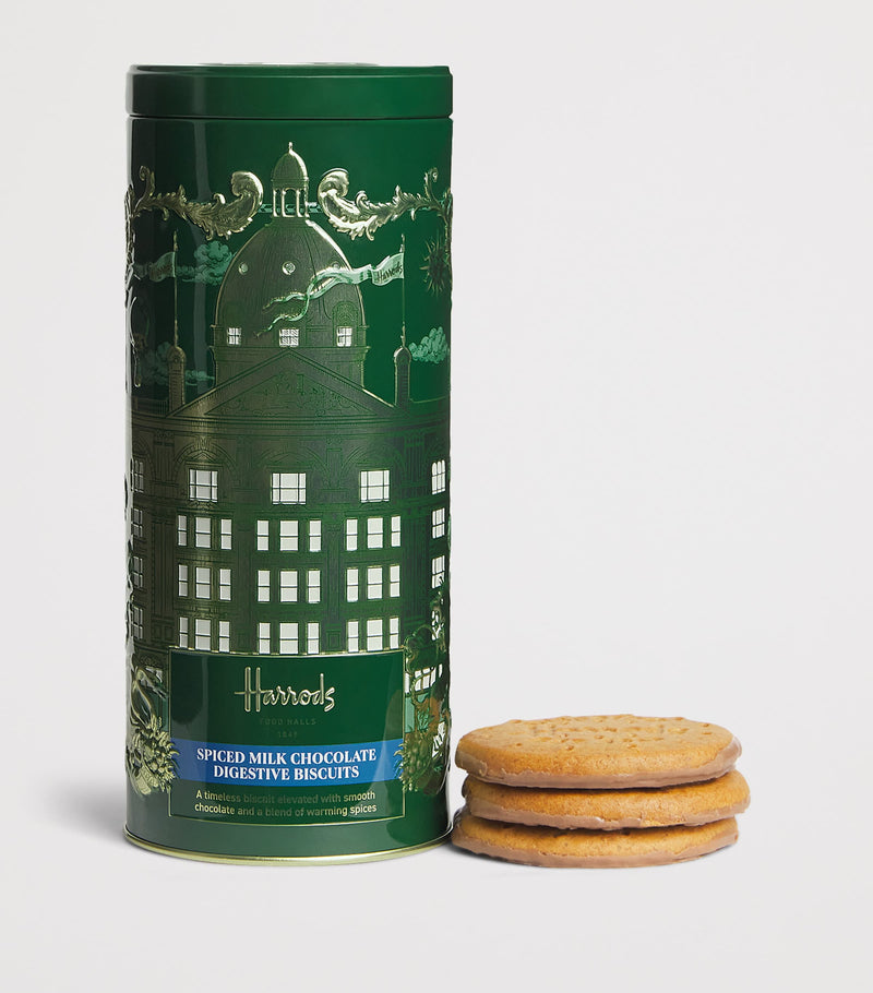 Harrods spiced milk chocolate digestive biscuits 200g, UK version