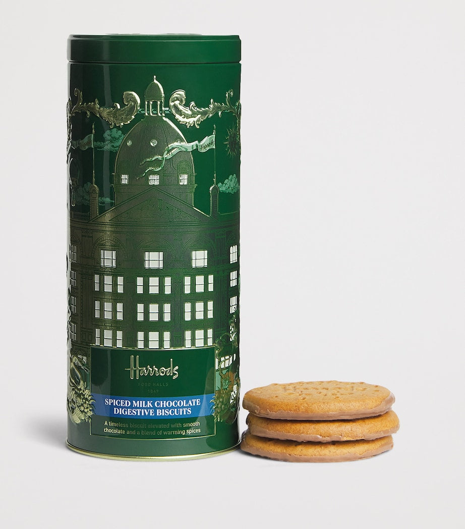 Harrods spiced milk chocolate digestive biscuits 200g, UK version