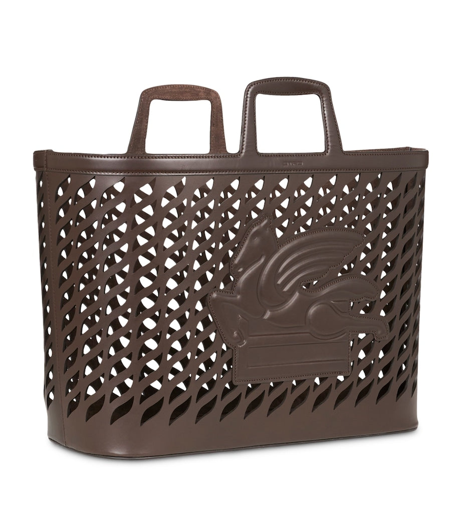 Etro Leather Drill Basket - British product