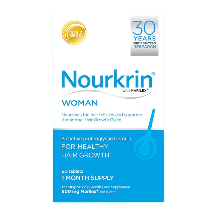 Nourkrin Woman Hair Nutrition 1 Month Supply 60 Tablets Hair Growth Holland&Barrett   