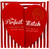 Romantic Guessing Card Game for Valentine's Day with 50 Cards and Instructions
