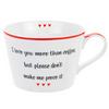 Sainsburys Sainsburys Valentines More Than Coffee Mug- Buy online at McGrocer