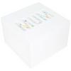 Sainsburys White Floral Lettered Storage Box for Memorabilia 15cm x 15cm x 10cm- Buy online at McGrocer