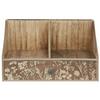 Floral Letter Rack for Desk Stationery Organization