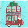 Festive Santa Design Tissue Napkins, 20 Pack, 16.5x16.5cm