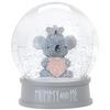 Koala Snow Globe with Heart for Mother's Day, 11cm Height