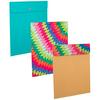 Sainsburys Home Kraft Brights Popper Wallet Pack