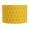 Sainsburys Mustard Geometric Lamp Shade