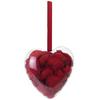Faux Rose Petals in Heart-Shaped Plastic Container, Approximately 15cm x 15cm