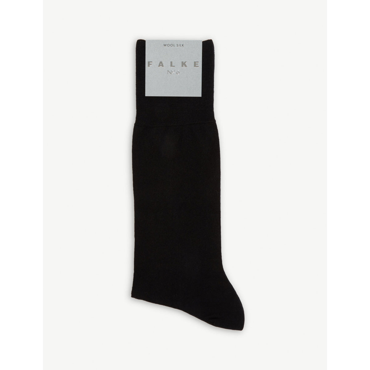 No. 6 wool and silk-blend socks - 5.5-6.5