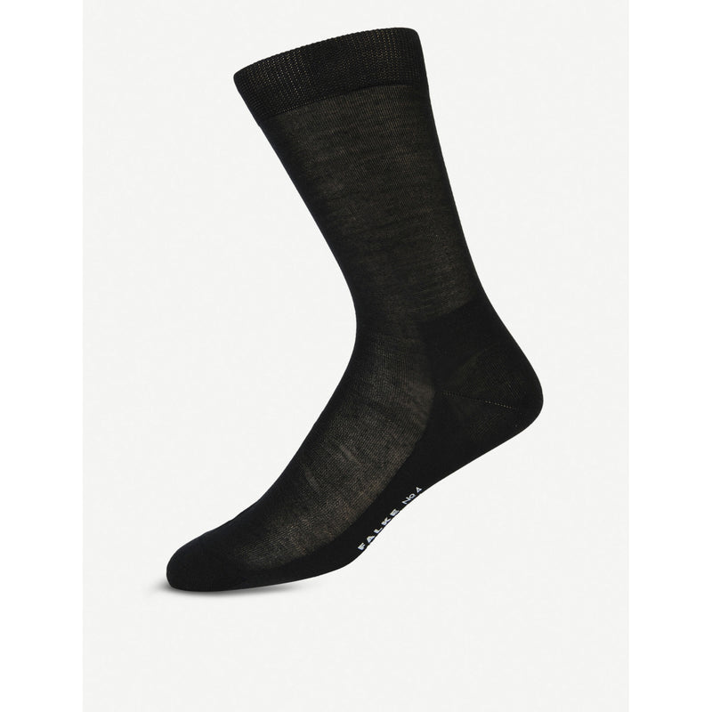 Falke No.4 silk-blend socks short style - British product