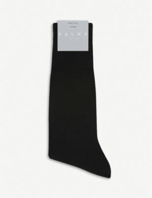 Falke No.4 silk-blend socks short style - British product