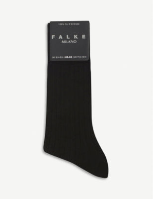 Pair of Falke Milano cotton-blend socks, UK version