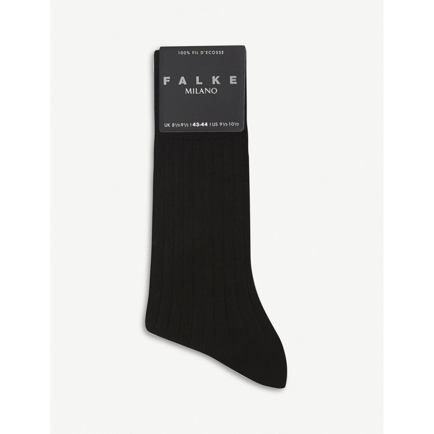 Milano cotton-blend socks - BLACK - 5.5-6.5