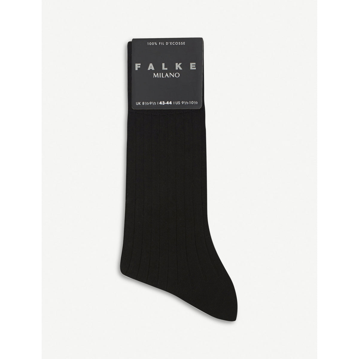 Milano cotton-blend socks - BLACK - 5.5-6.5