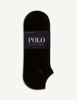Polo Ralph Lauren pack of three trainer socks, UK version