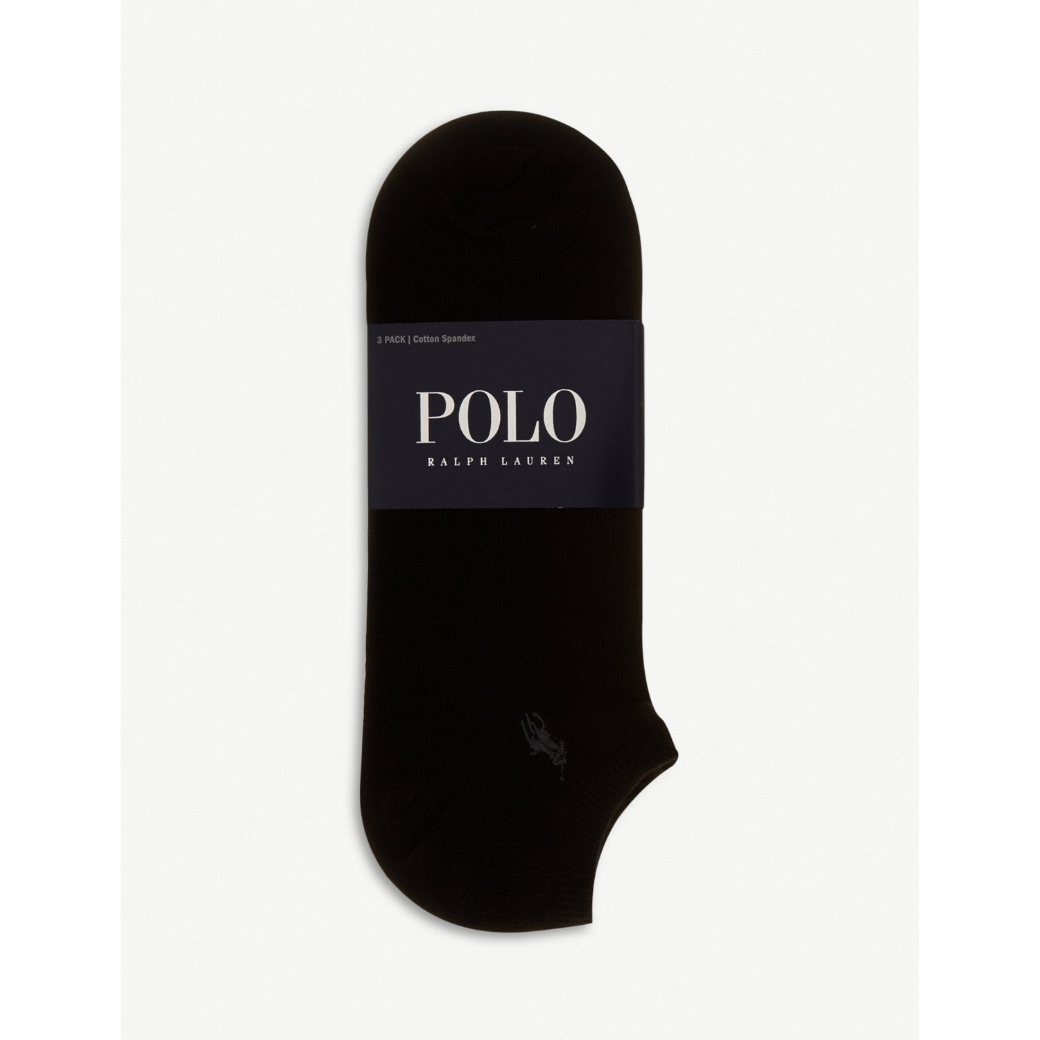 Pack of three trainer socks - BLACK
