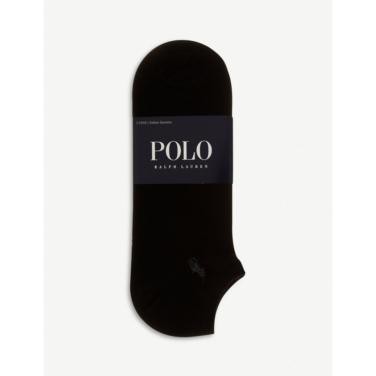 Pack of three trainer socks - BLACK