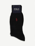 Polo Ralph Lauren Egyptian cotton-blend socks pack of two, UK version