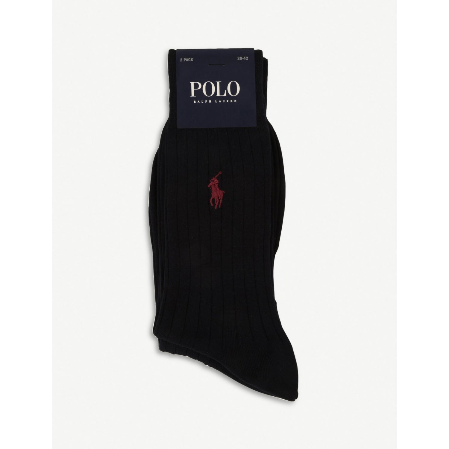 Polo Ralph Lauren Egyptian cotton-blend socks pack of two, UK version