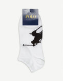 Polo Ralph Lauren pack of three ankle socks with logo (British brand)