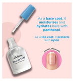 Sally Hansen Double Duty nail strengthener base and top coat, imported from the UK