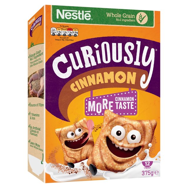 Nestle Curiously Cinnamon Cereal   375g GOODS M&S   