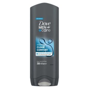 Boots Dove Men+Care Hydrating Clean Comfort Body Wash 250ml- Buy online at McGrocer