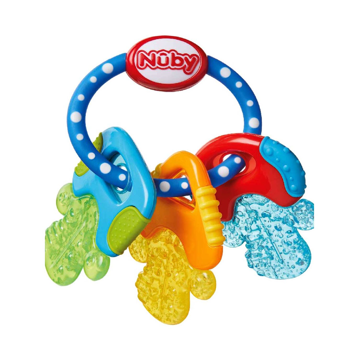 Nuby Icybite teething keys, baby teether - British product