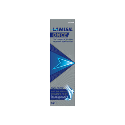 Boots Lamisil Once 1% Cutaneous Solution Athlete's Foot Treatment 4g- Buy online at McGrocer