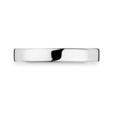 Platinum wedding ring 3.0mm classic flat court - British product