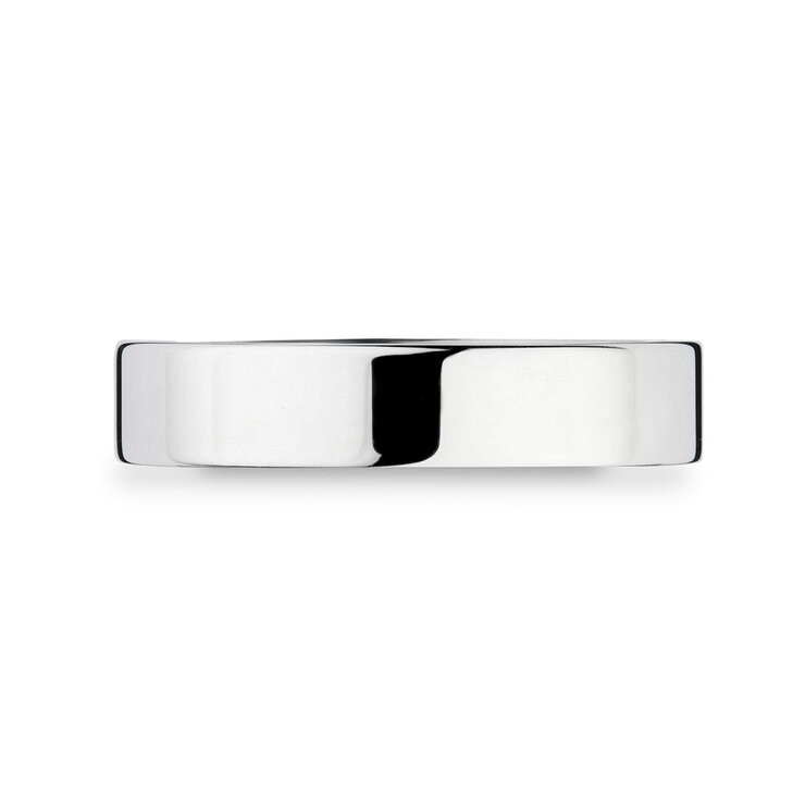 Costco 18ct white gold wedding ring flat court 4mm, UK version