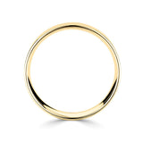 Costco 18ct yellow gold flat court wedding ring 5.0mm (British brand)