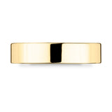Costco 18ct yellow gold flat court wedding ring 5.0mm (British brand)