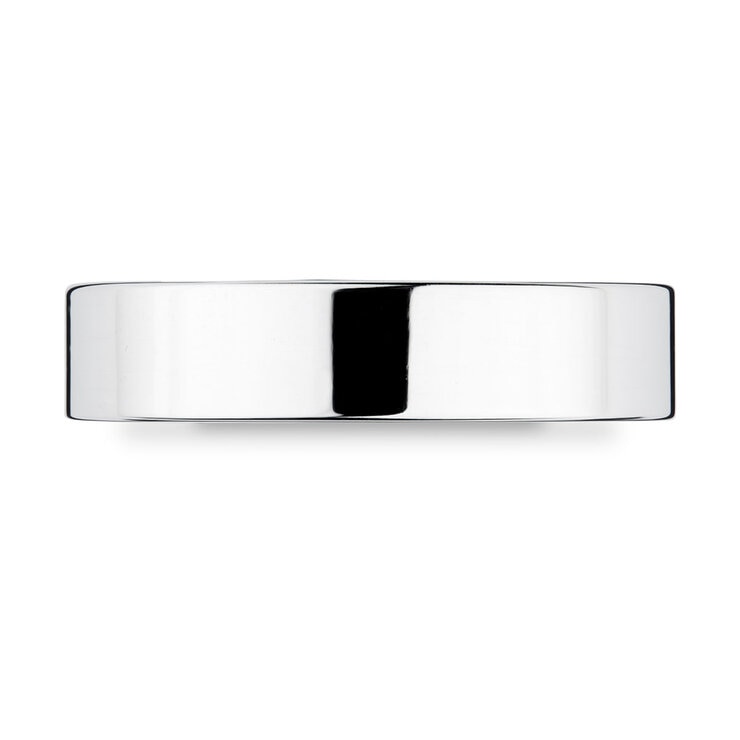 Costco Classic Flat Court platinum wedding ring 5.0mm - British product