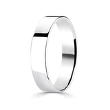 Costco Classic Flat Court platinum wedding ring 5.0mm - British product
