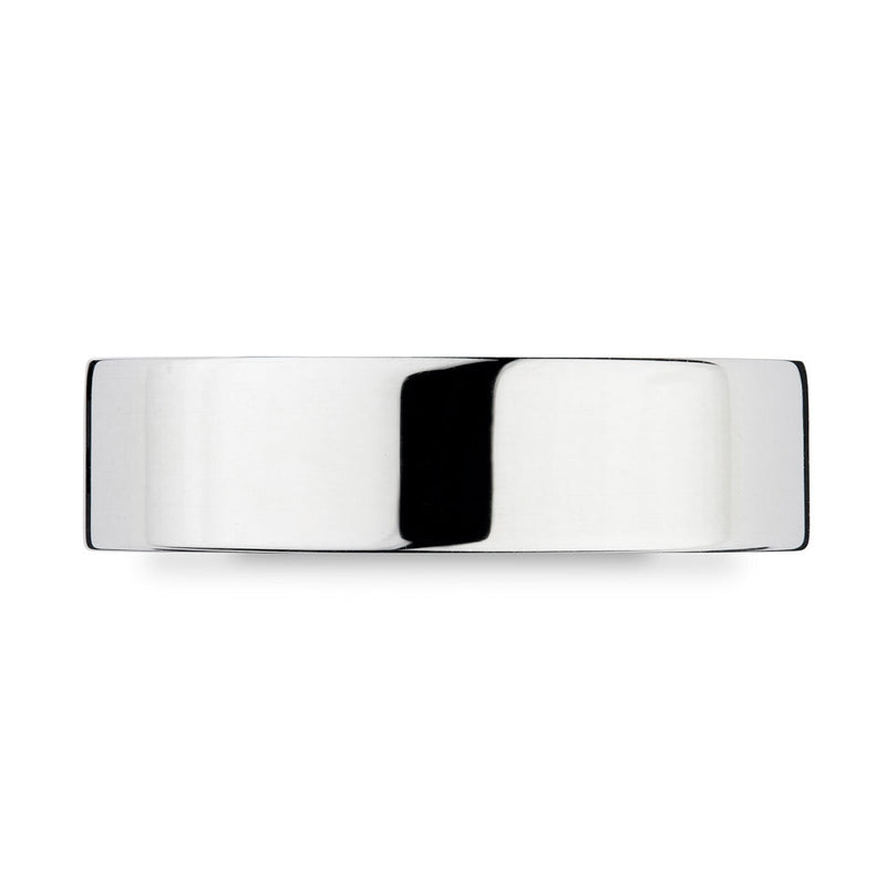Costco Classic Flat Court Platinum wedding ring 6mm, imported from the UK