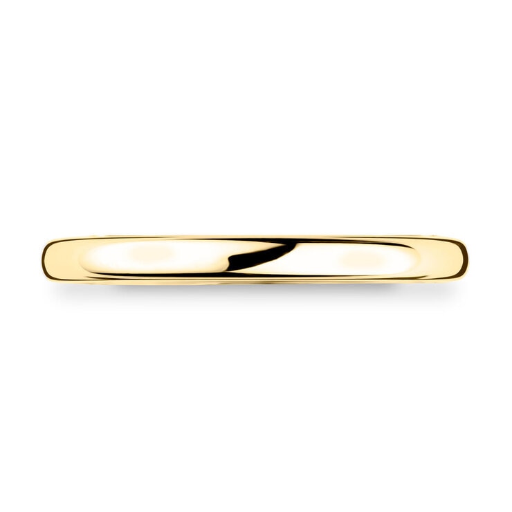 Costco classic court wedding ring 18ct yellow gold, imported from the UK