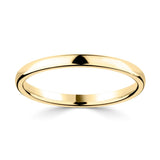 Costco classic court wedding ring 18ct yellow gold, imported from the UK