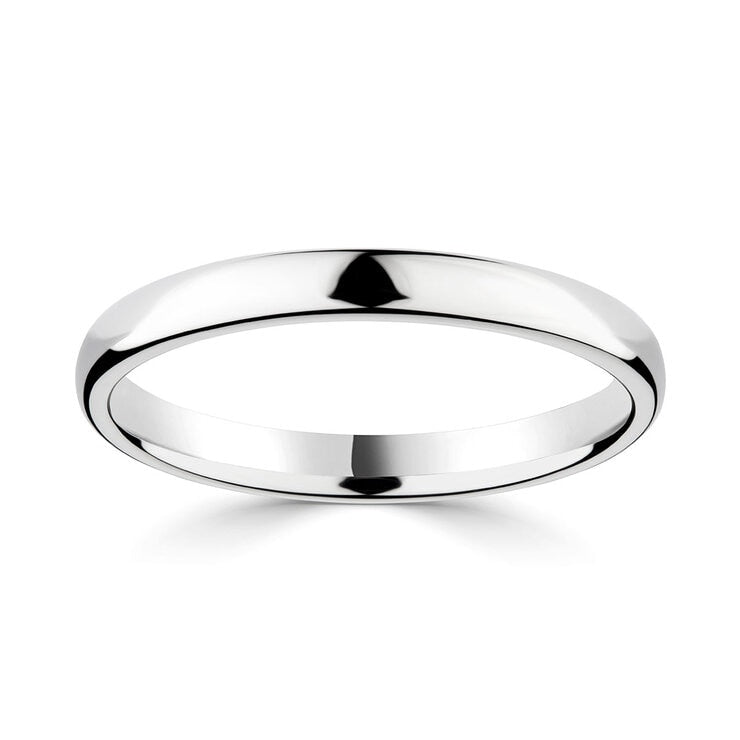 Costco classic court wedding ring 2.5mm, imported from the UK