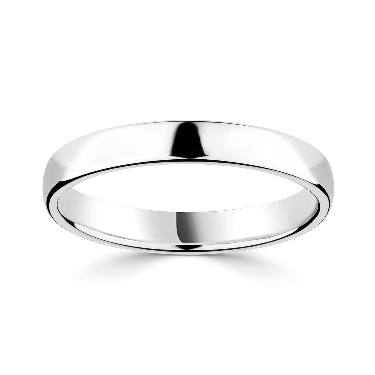 Costco classic court platinum wedding ring 3.0mm, imported from the UK