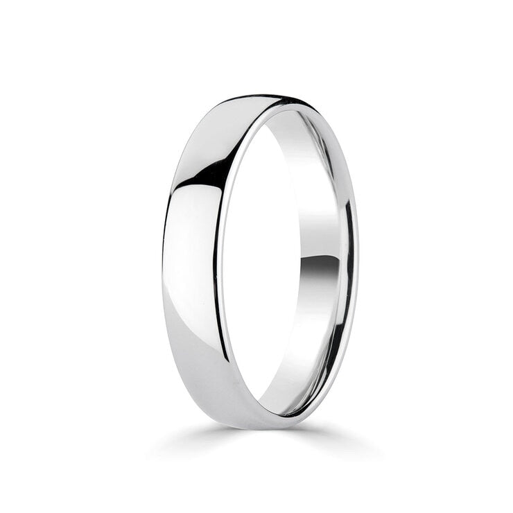 Costco platinum wedding ring classic court 4mm (British brand)
