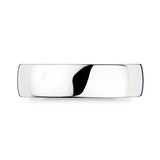 Costco 18ct white gold Classic Court wedding ring 6.0mm, imported from the UK