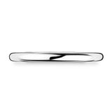 2mm platinum luxury court wedding ring - British product