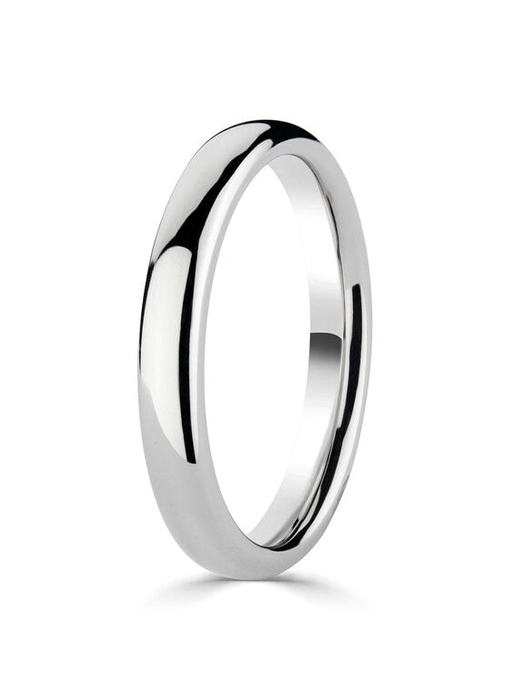 Costco luxury court wedding ring 18ct white gold 2.5mm, UK version
