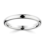 Costco Luxury Court platinum wedding ring 2.5mm - British product