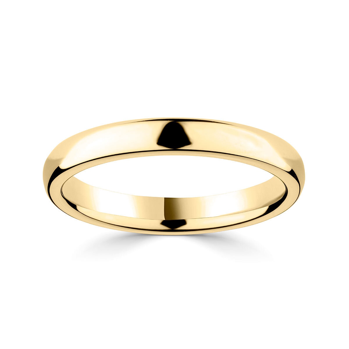 Costco luxury court wedding ring 18ct yellow gold 3.0mm, UK version